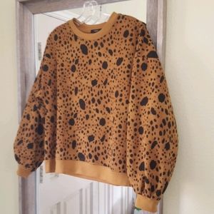 Leopard sweatshirt